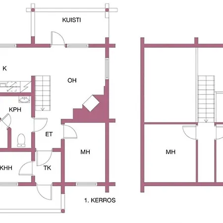 Дом отдыха Holliday Cabin In Levi, Kaetkanharju 4 *